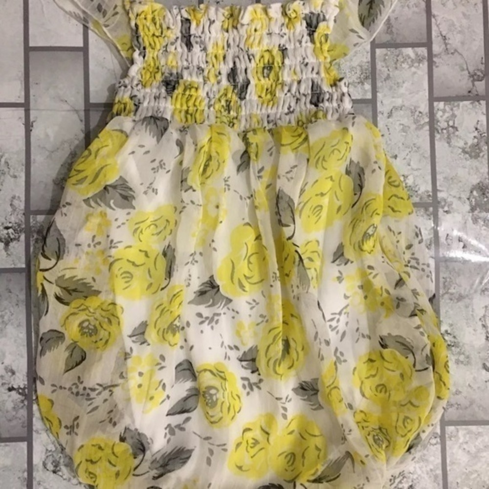 Baby Essentials 12m Floral Dress Super Cute